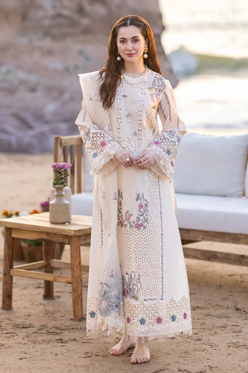 Qalamkar | Sahil Kinare Luxury Lawn | SELIN