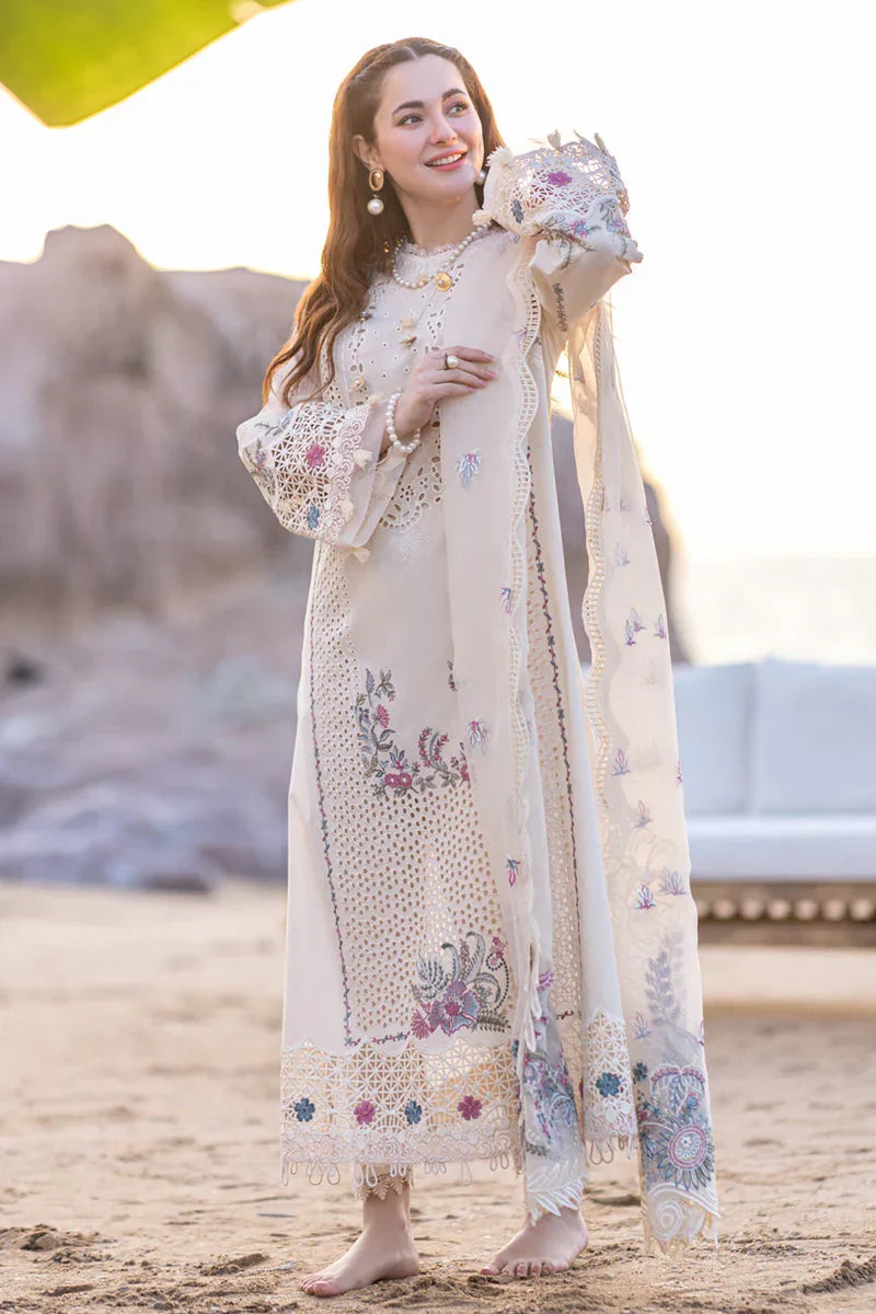 Qalamkar | Sahil Kinare Luxury Lawn | SELIN