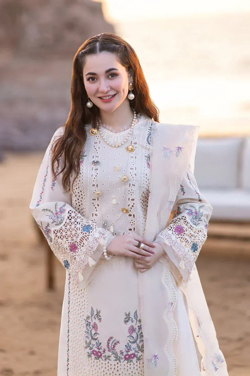 Qalamkar | Sahil Kinare Luxury Lawn | SELIN