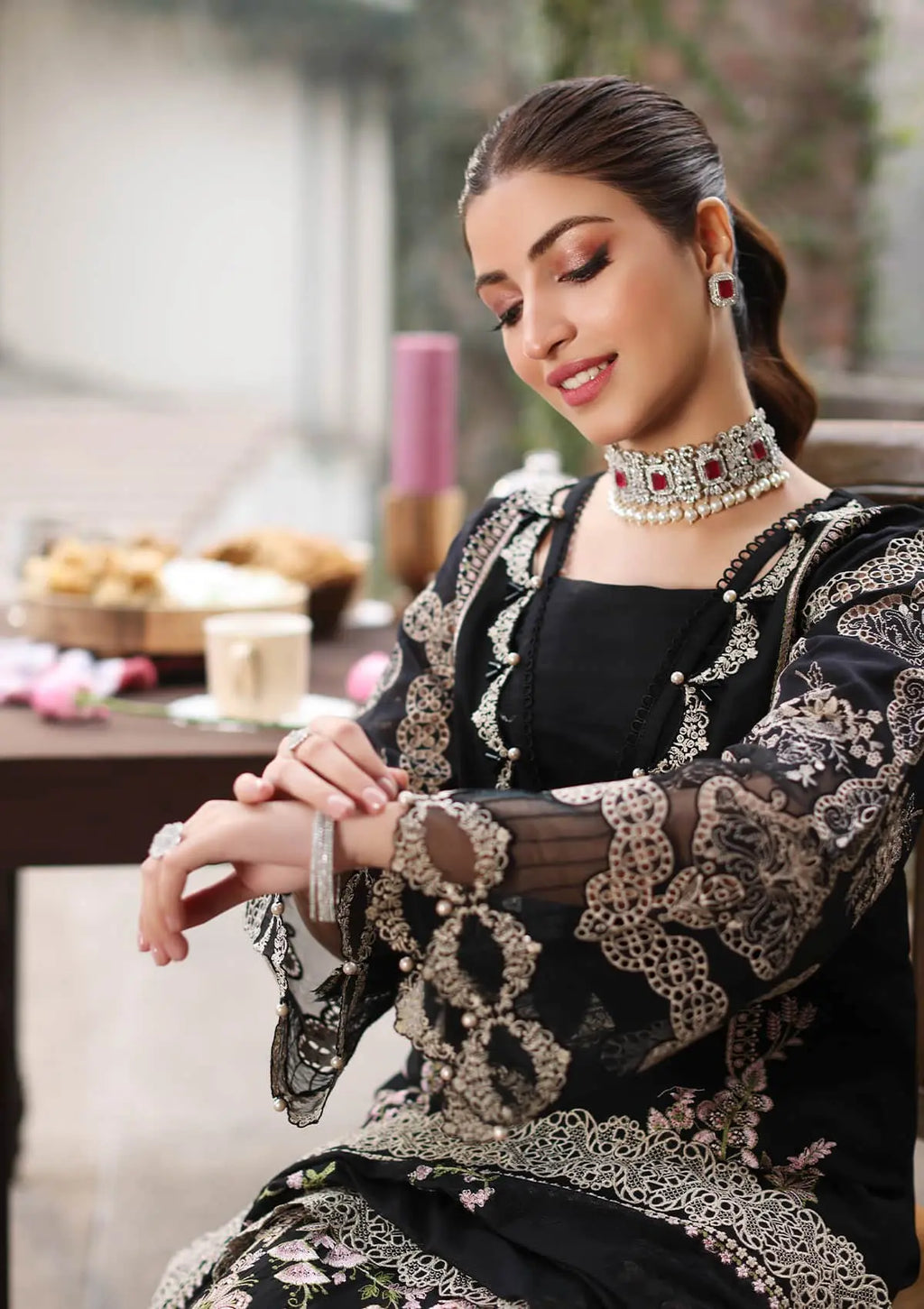 3 Piece - Unstitched Fully Embroidered Preminum Lawn Fabric