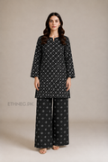 2-Piece Printed Khaddar Suit | Shirt & Trouser