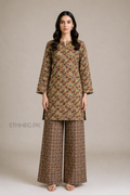 2-Piece Printed Khaddar Suit | Shirt & Trouser