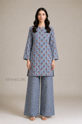 2-Piece Printed Khaddar Suit | Shirt & Trouser