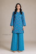 2-Piece Printed Khaddar Suit | Shirt & Trouser