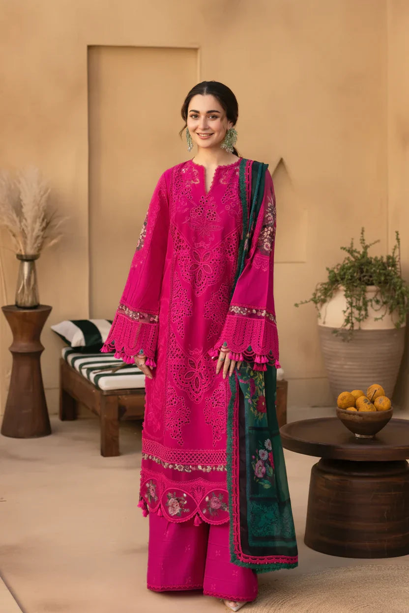 Embroidered Lawn Unstitched 3PC Set