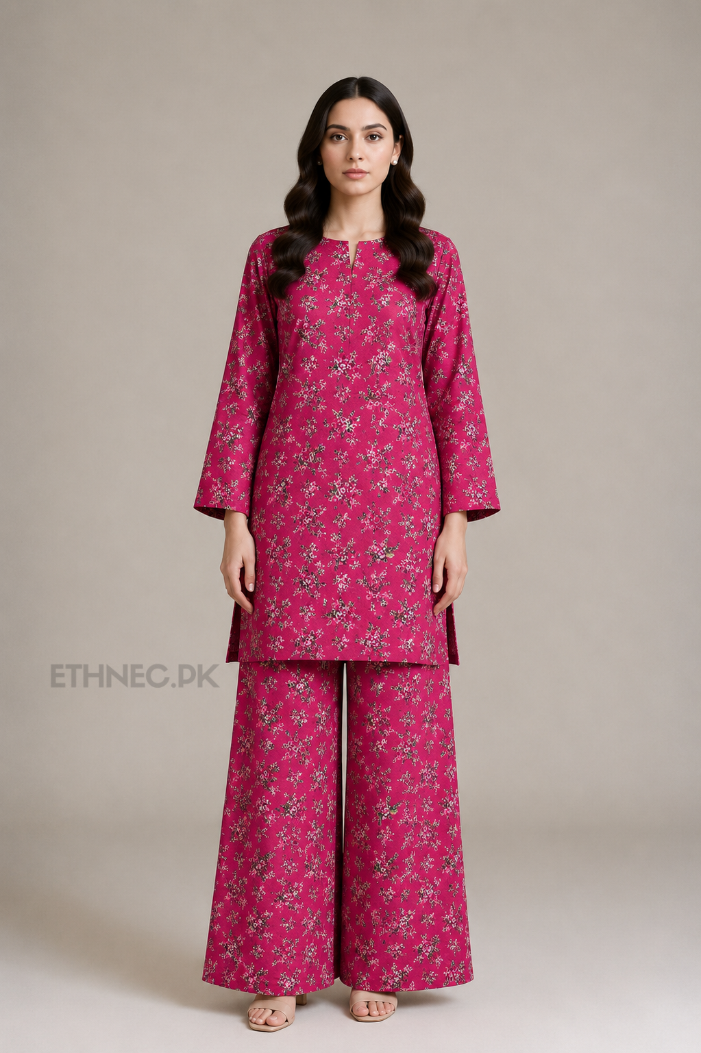 2-Piece Printed Suit | Shirt & Trouser