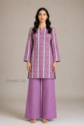 2-Piece Printed Khaddar Suit | Shirt & Trouser