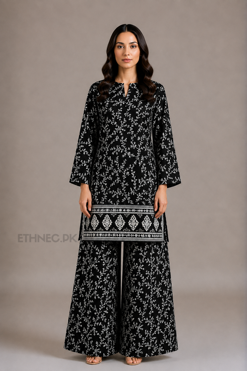 2-Piece Printed Suit | Shirt & Trouser