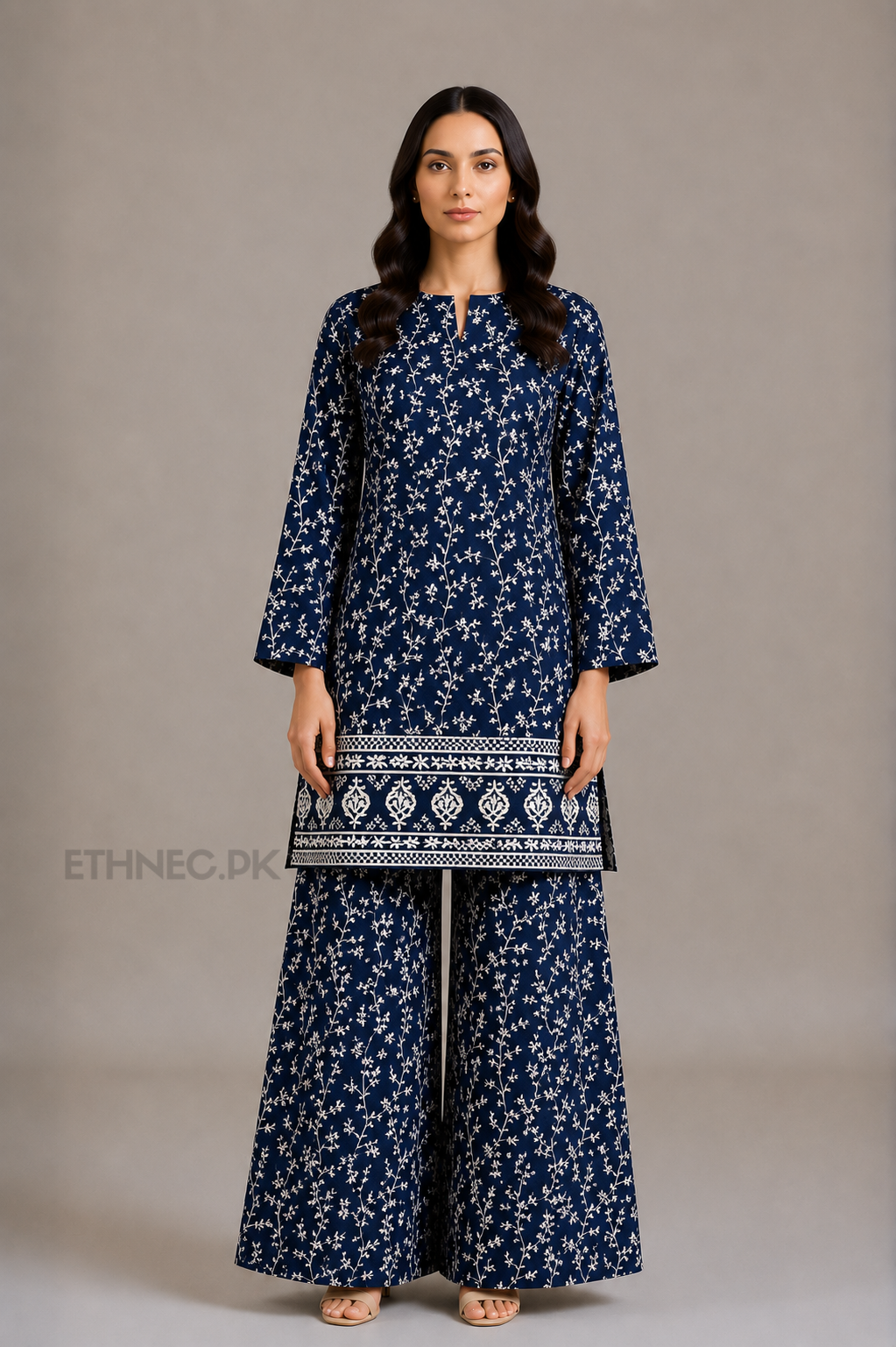 2-Piece Printed Suit | Shirt & Trouser