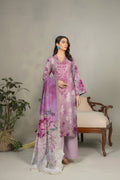 Embroidered Digital Printed Lawn Unstitched 3pc with Ready to wear Bana Dora Voil Dupatta