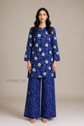 2-Piece Printed Khaddar Suit | Shirt & Trouser