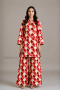 2-Piece Printed Suit | Shirt & Trouser
