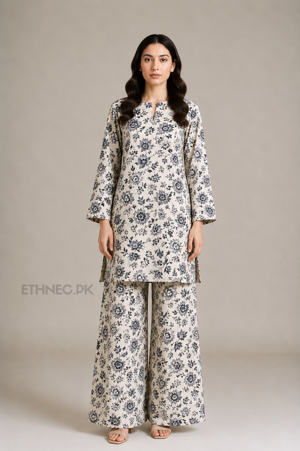 2-Piece Printed Suit | Shirt & Trouser