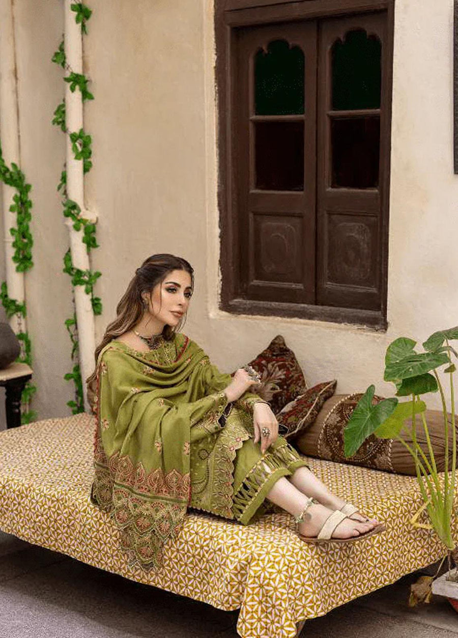 Laadli by Humdum Embroidered Unstitched 3 PC