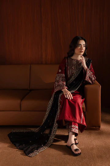 Batik - Embroidered Unstitched Lawn 3PC