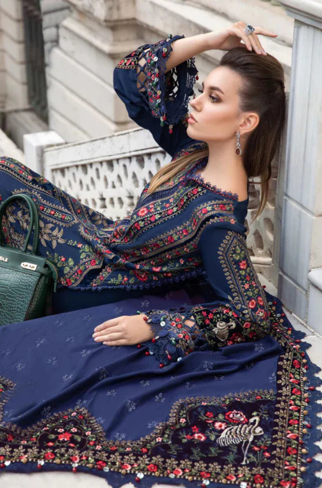 3PC EMBROIDERED LAWN SUIT