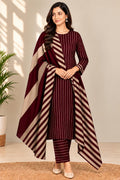 WINTER MARINA 3PC SUIT – Premium Striped Susi Winter Collection 2026