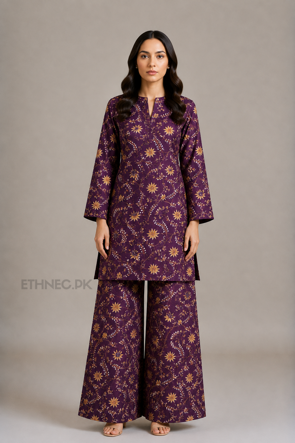 2-Piece Printed Suit | Shirt & Trouser