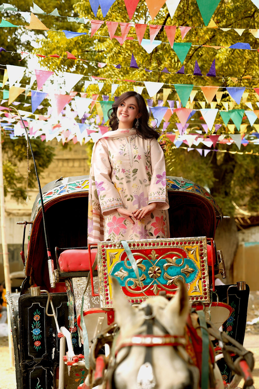 ANEELAS - LAWN EMBROIDERED 3PC
