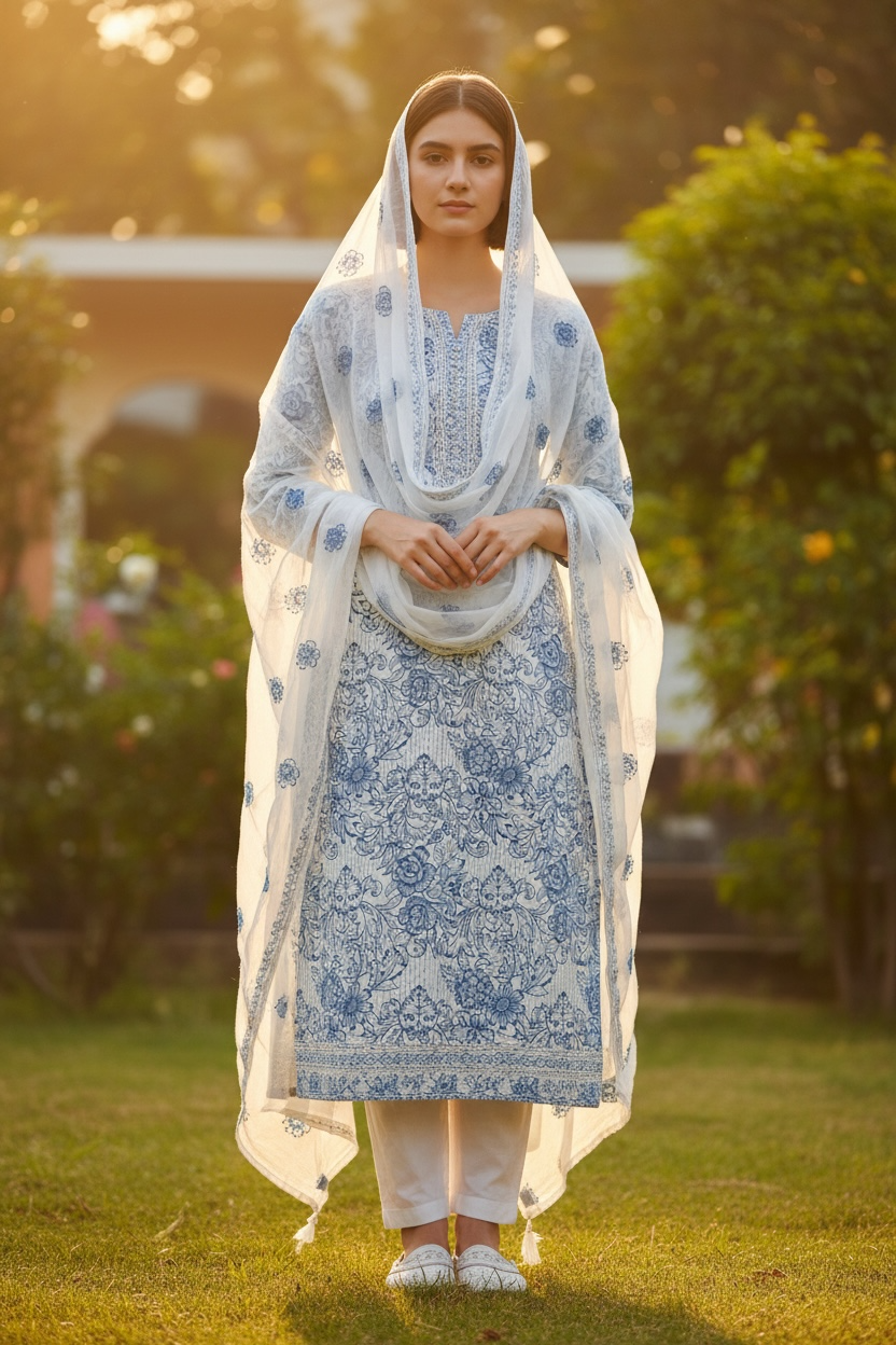 Bareeze Embroidered 3pc | Luxury Article