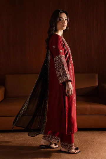 Batik - Embroidered Unstitched Lawn 3PC