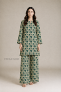2-Piece Printed Khaddar Suit | Shirt & Trouser