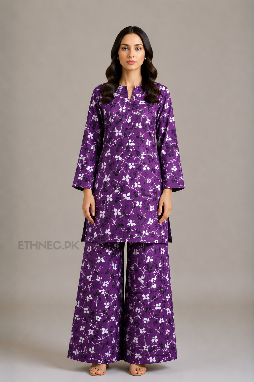 2-Piece Printed Suit | Shirt & Trouser