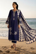 Embroidered Lawn Unstitched 3PC with Digital Printed Dupatta