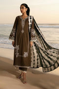 Embroidered Lawn Unstitched 3PC with Digital Printed Dupatta