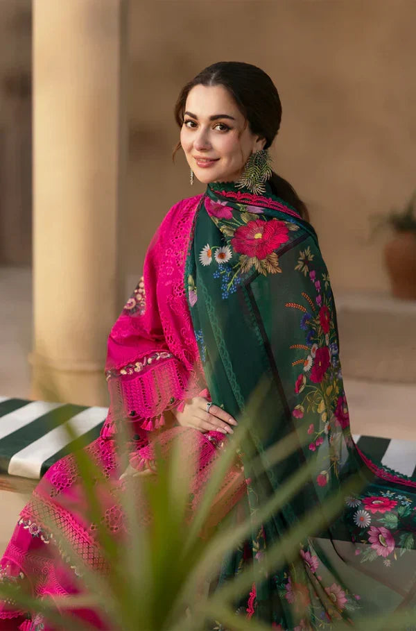 Embroidered Lawn Unstitched 3PC Set