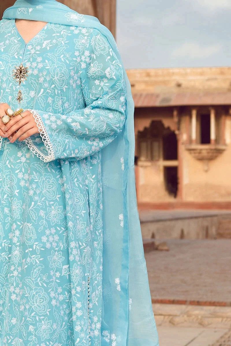 Bareez’e 3PC Embroidered Lawn Suit