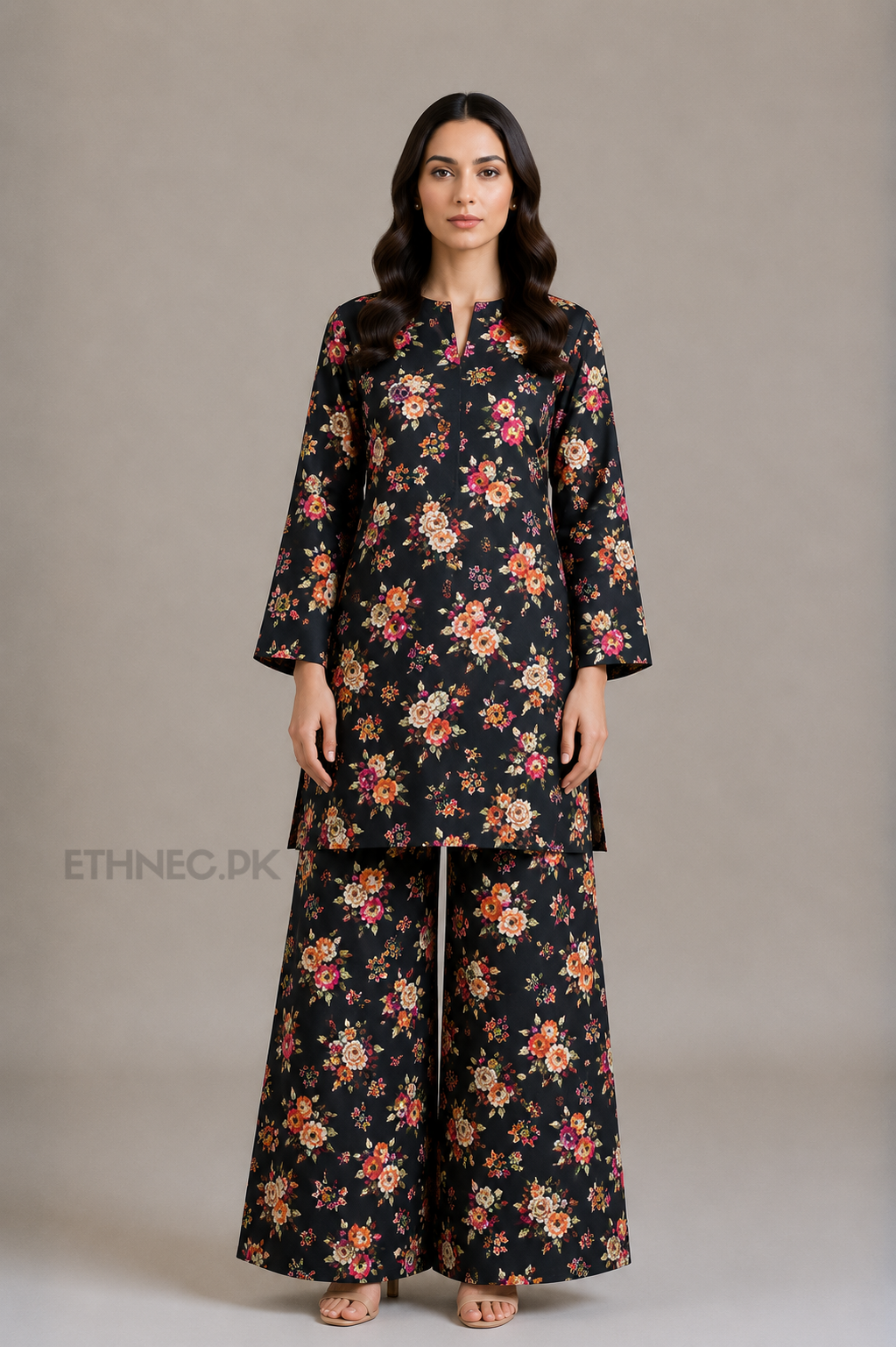 2-Piece Printed Suit | Shirt & Trouser