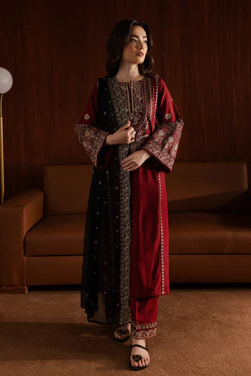 Batik - Embroidered Unstitched Lawn 3PC