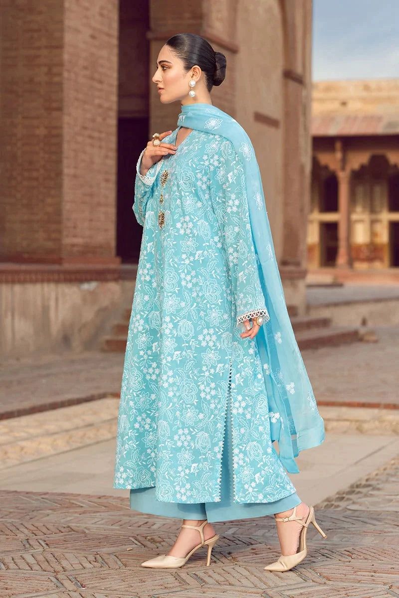 Bareez’e 3PC Embroidered Lawn Suit