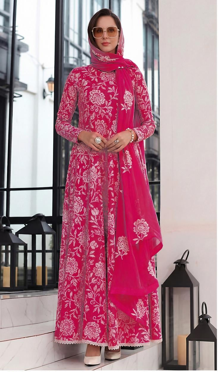 Bareez’e 3PC Embroidered Lawn Suit