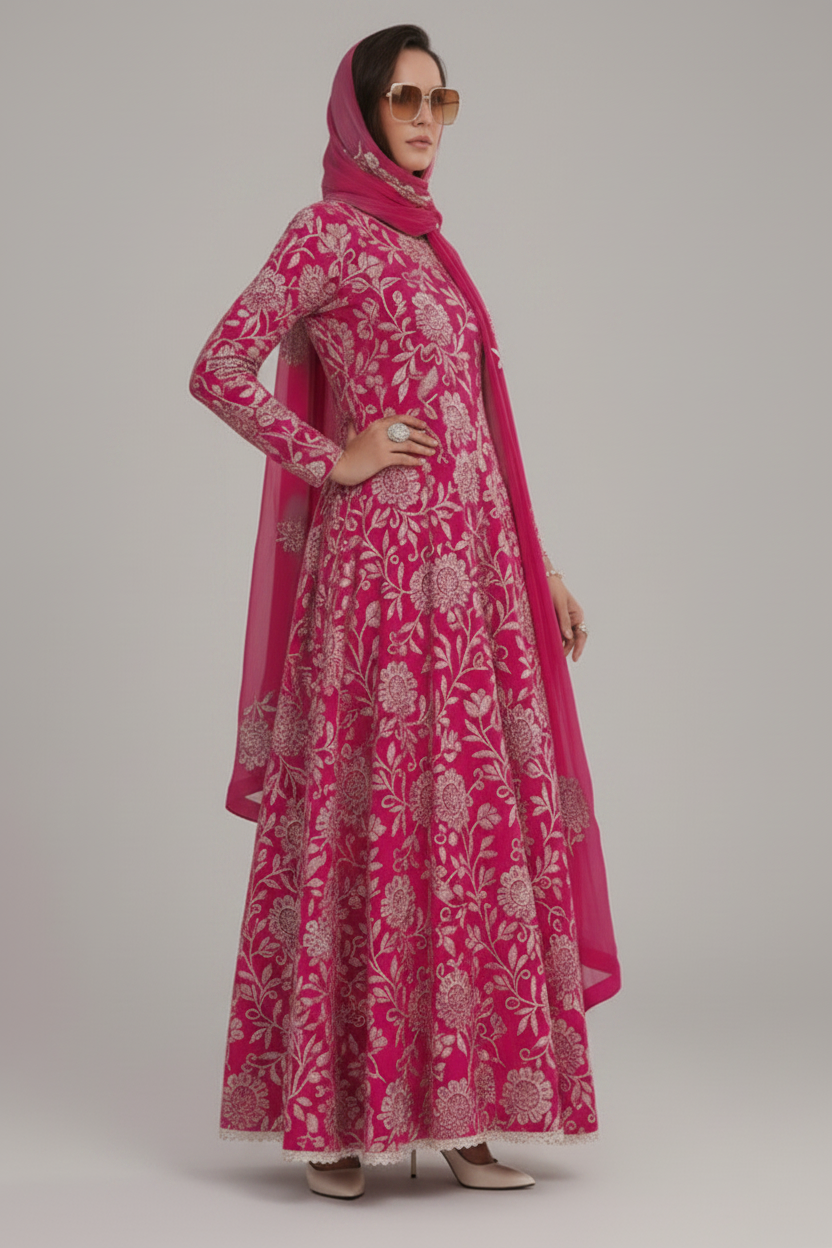 Bareez’e 3PC Embroidered Lawn Suit