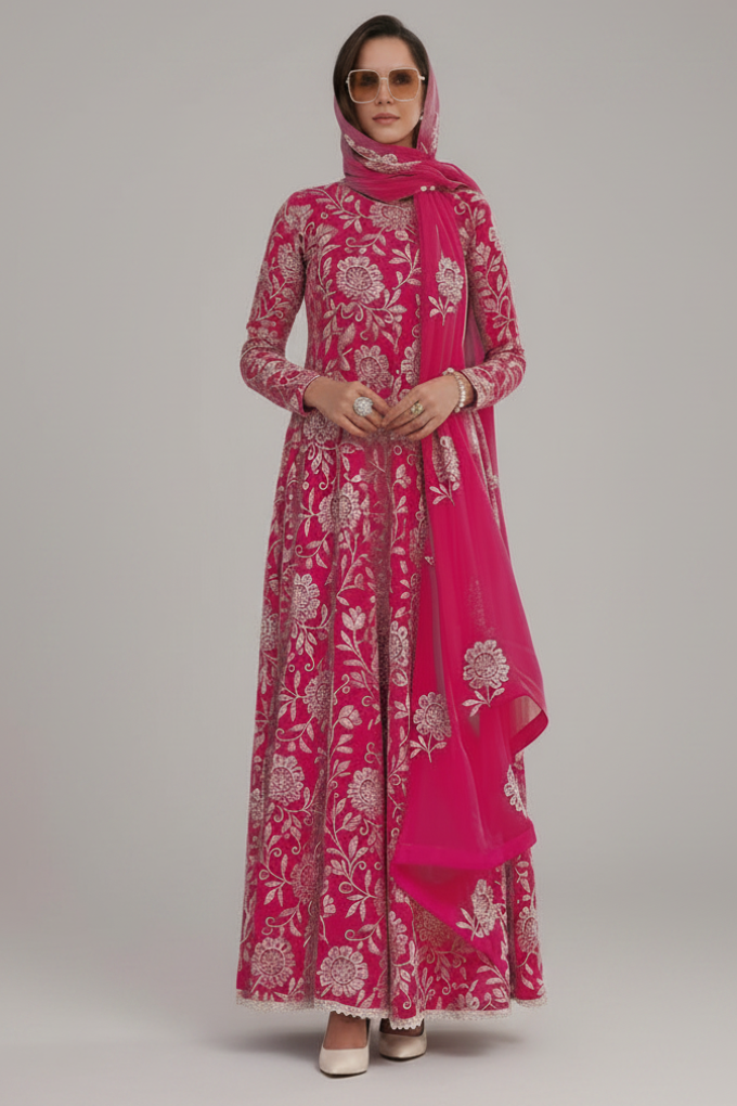 Bareez’e 3PC Embroidered Lawn Suit