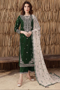 Embroidered Lawn Unstitched 3PC with Digital Printed Voil Lawn Dupatta