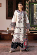 Jazmin-Heavy Embroidered Lawn Unstitched 3pc with Embroidered Trouser