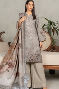 Embroidered Digital Printed Lawn Unstitched 3pc with Ready to wear Bana Dora Voil Dupatta