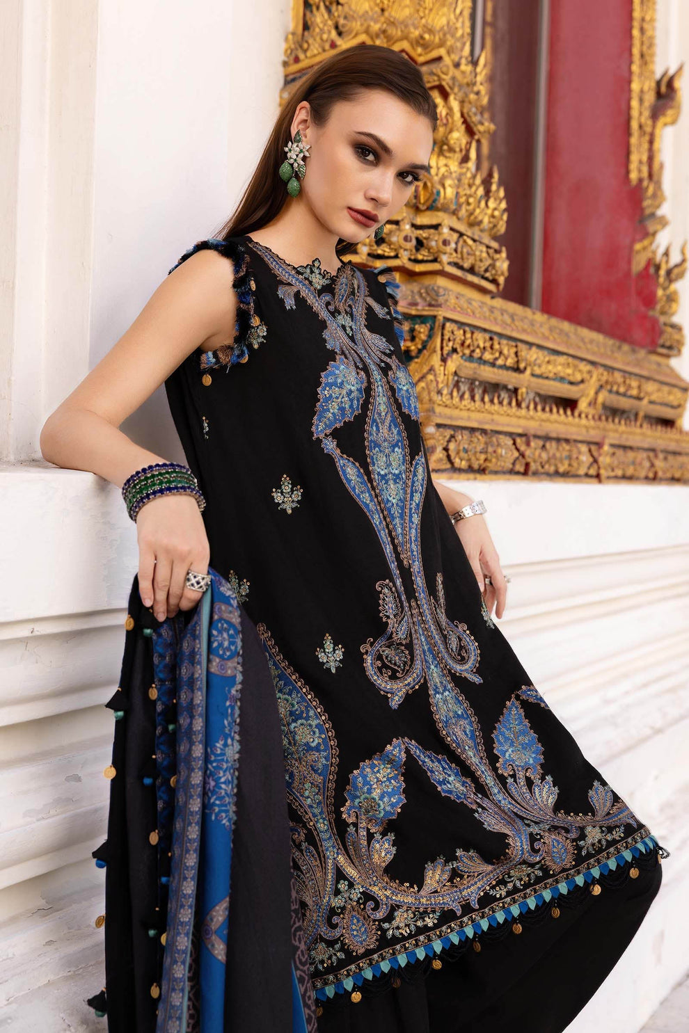Maria.B MPrints Embroidered Lawn Unstitched 3Pc Suit