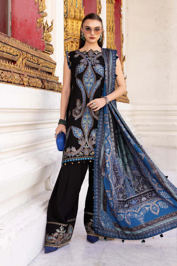 Maria.B MPrints Embroidered Lawn Unstitched 3Pc Suit