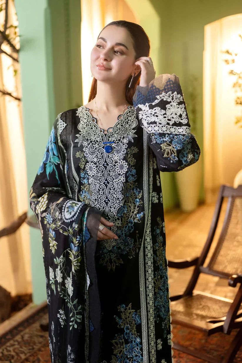 JADE-Ombre Chikenkari Embroidered Lawn Unstitched 3PC