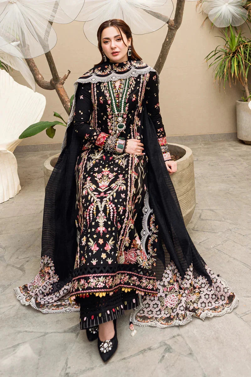 3 Piece - Unstitched Fully Embroidered Preminum Lawn Fabric