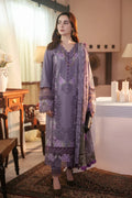 3 Piece - Unstitched Fully Embroidered Lawn Fabric