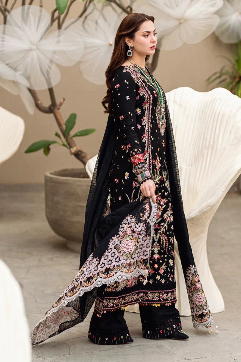 3 Piece - Unstitched Fully Embroidered Preminum Lawn Fabric